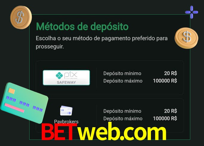 O cassino betweb.com oferece uma grande variedade de métodos de pagamento